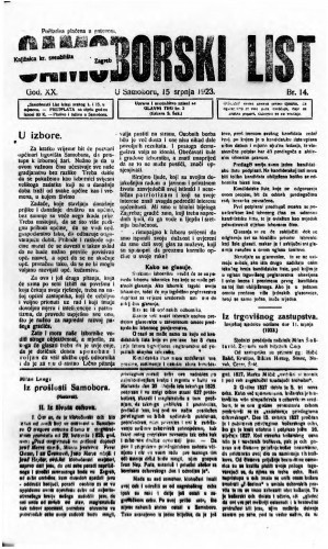 Samoborski list 1923/14