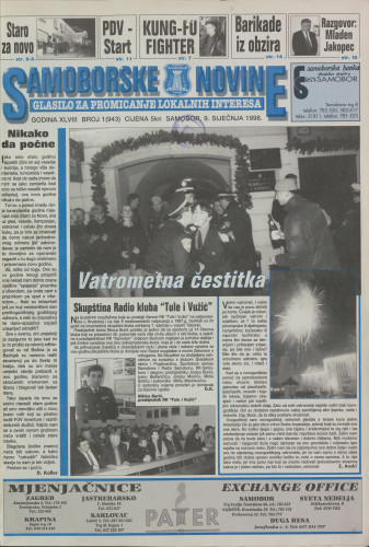 Samoborske novine 1998