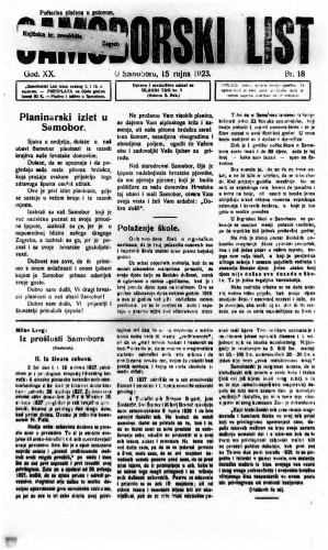 Samoborski list 1923/18