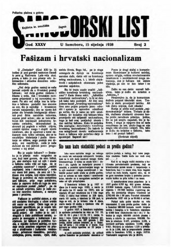 Samoborski list 1938/2