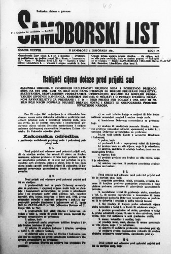 Samoborski list 1941/19