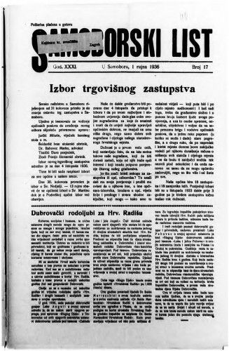 Samoborski list 1936/17