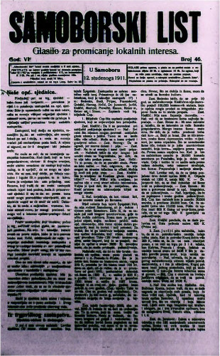 Samoborski list 1911/47