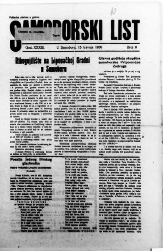 Samoborski list 1936/8