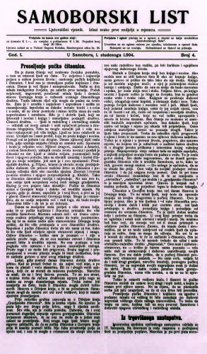 Samoborski list 1904/4