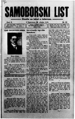 Samoborski list 1915/13