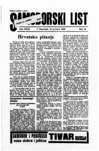 Samoborski list 1935/24