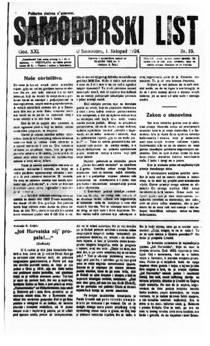 Samoborski list 1924/19