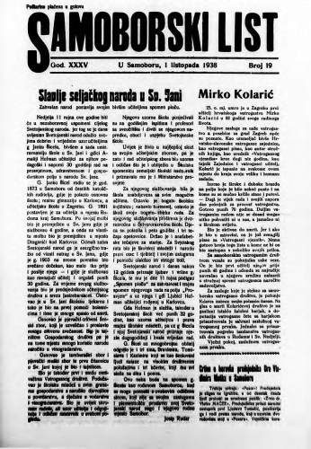 Samoborski list 1938/20