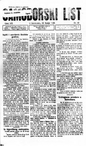 Samoborski list 1923/12