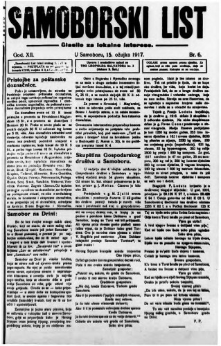 Samoborski list 1917/6