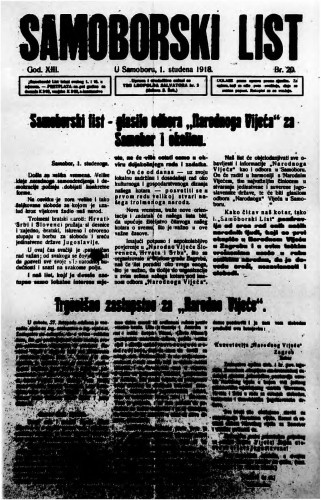 Samoborski list 1918/21