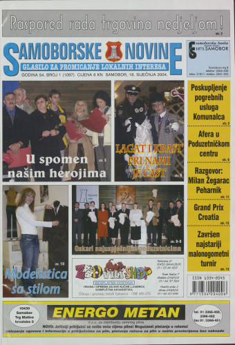 Samoborske novine 2004