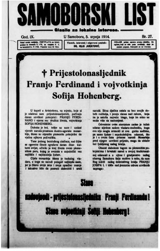 Samoborski list 1914/27