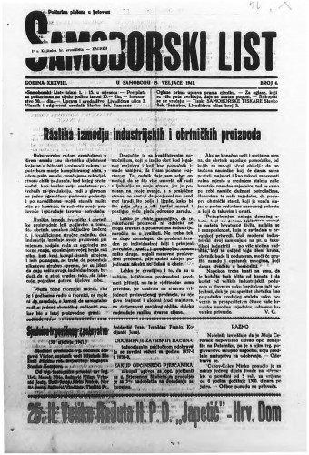 Samoborski list 1941/4