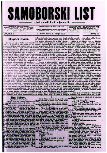 Samoborski list 1906/11