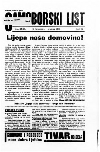 Samoborski list 1935/23