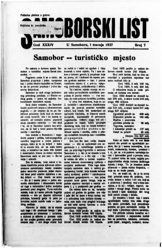 Samoborski list 1937/7