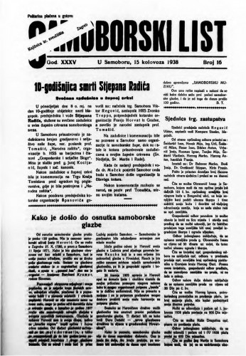 Samoborski list 1938/16