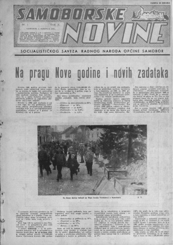 Samoborske novine 1961