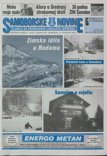 Samoborske novine 2003