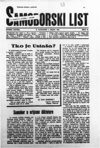Samoborski list 1941/17